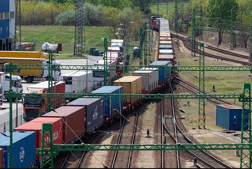 First RCG train from Jinan arrives in Budapest